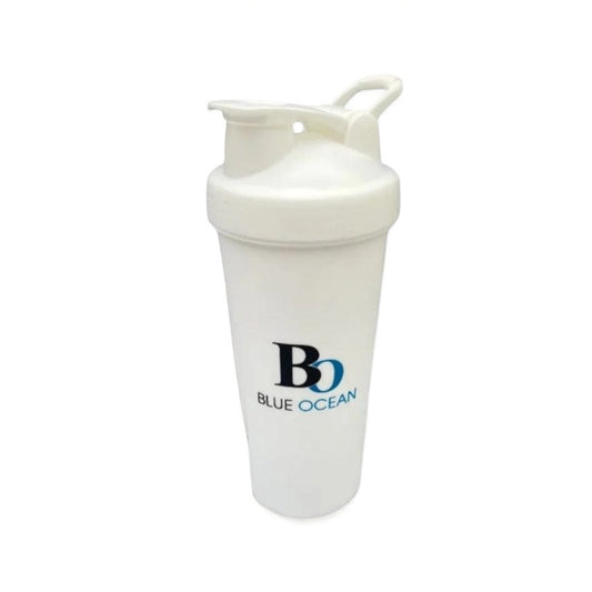 Blue Ocean Protein Shaker Water Bottle 600ml Blue Ocean