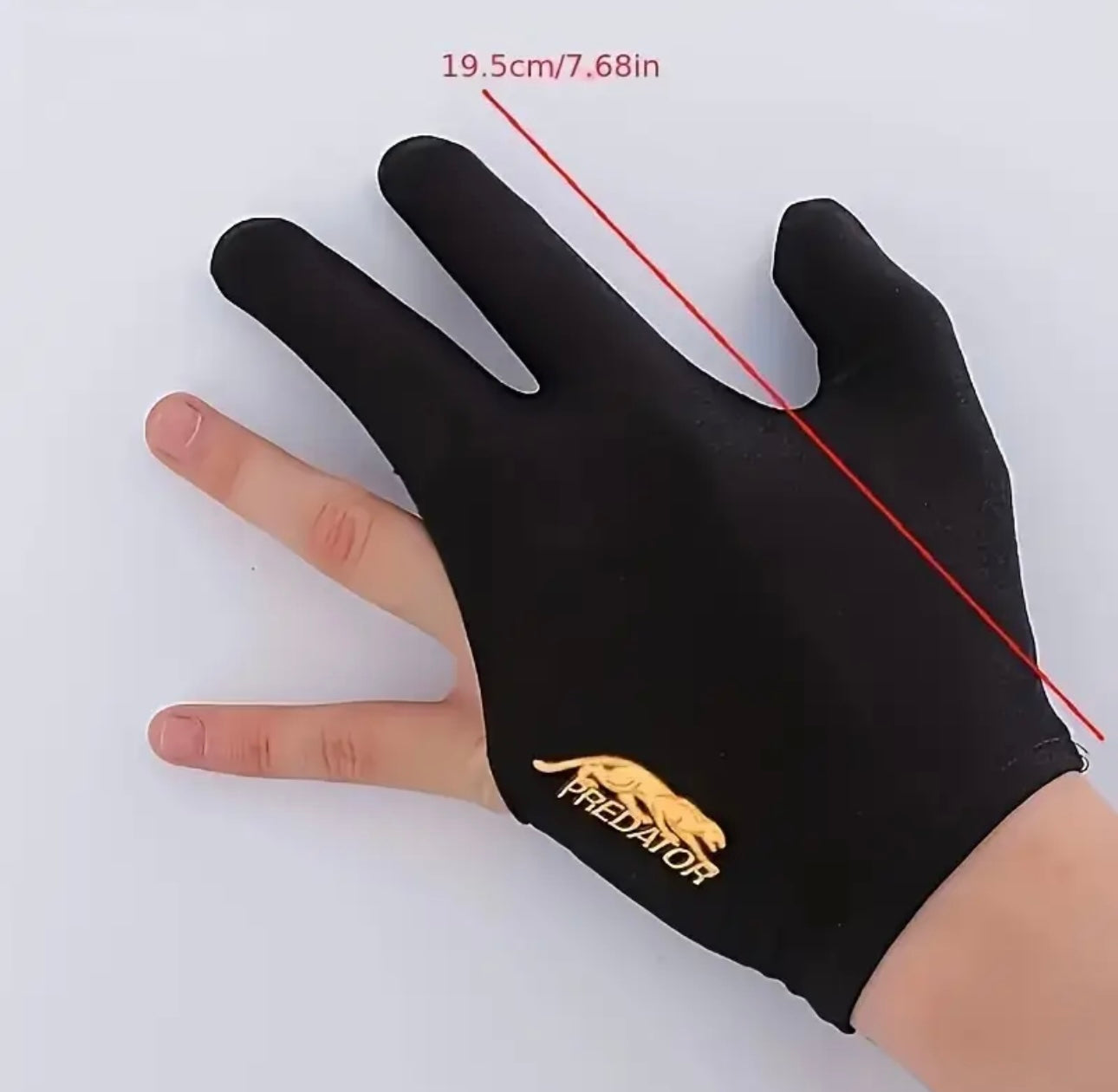 Predator 3 Finger Snooker Gloves Predator