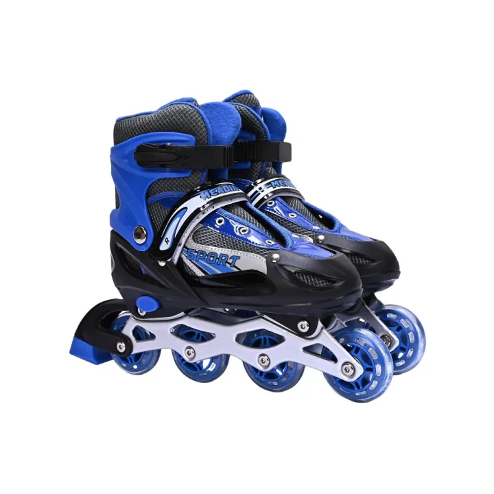 Inline Skates with Flashing Lights for Kids – Adjustable Ali Sports