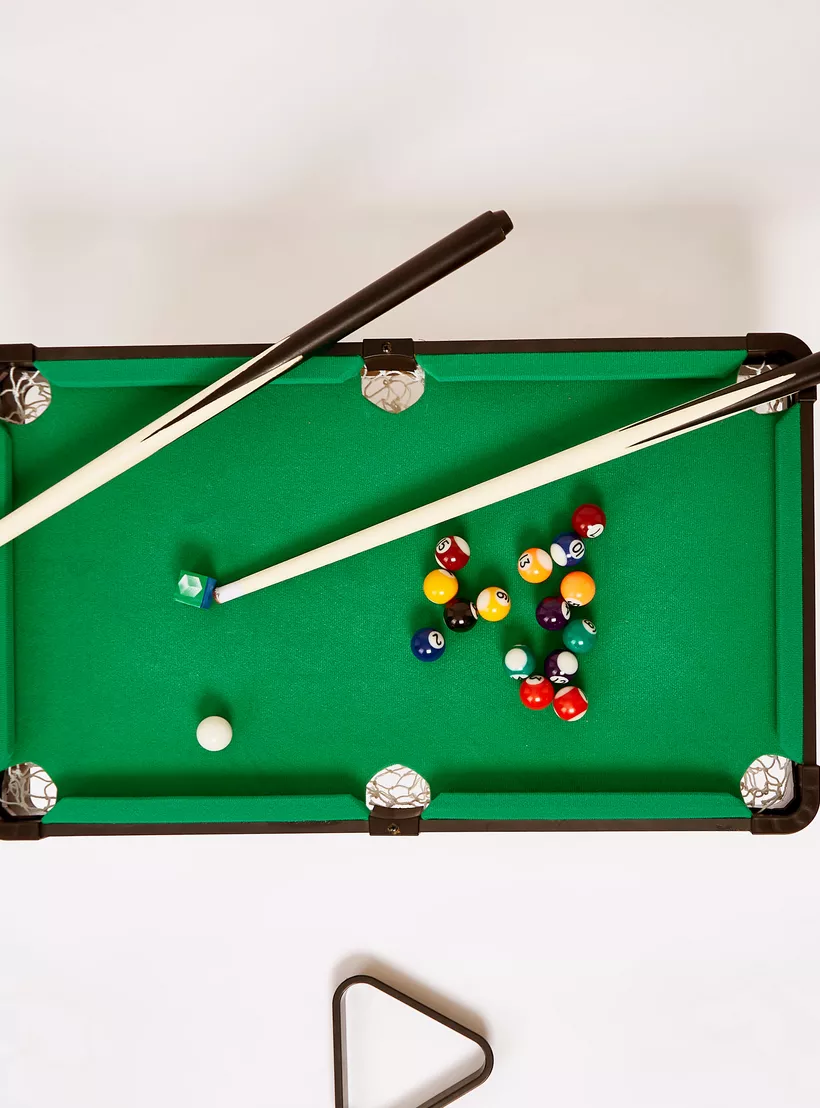 Table Top Pool Table Indoor Game - Ali Sports