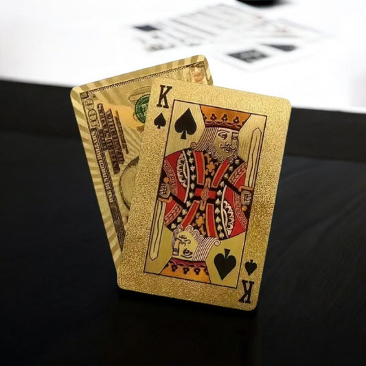The King’s Gold Edition Playing Cards Ali Sports