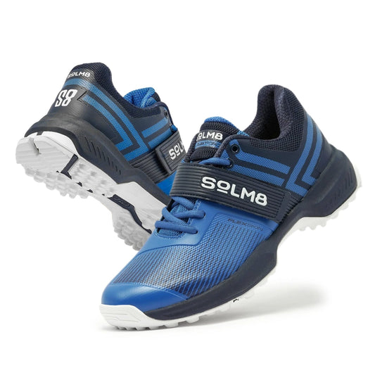 SOLM8 S8 Blue Cricket Shoes