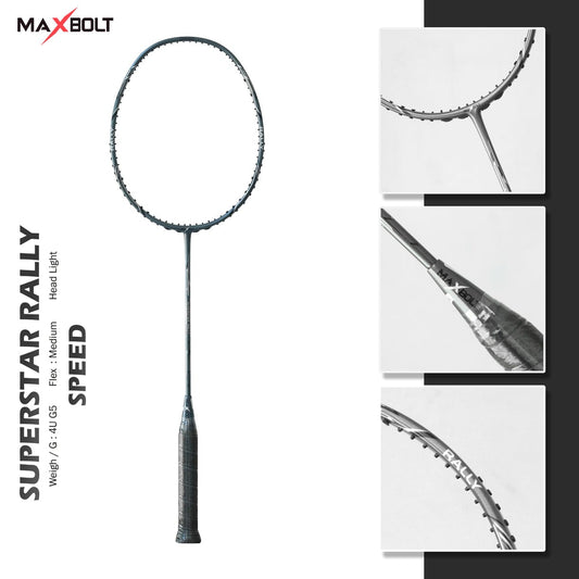 Maxbolt Superstar Rally Badminton Racket - Ali Sports