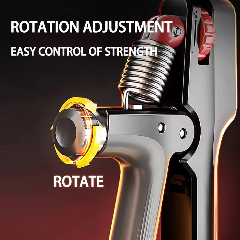 Heavy Duty 100kg Hand Gripper V4| Adjustable Grip Strength Trainer with Digital Display & Type-C Charging Ali Sports