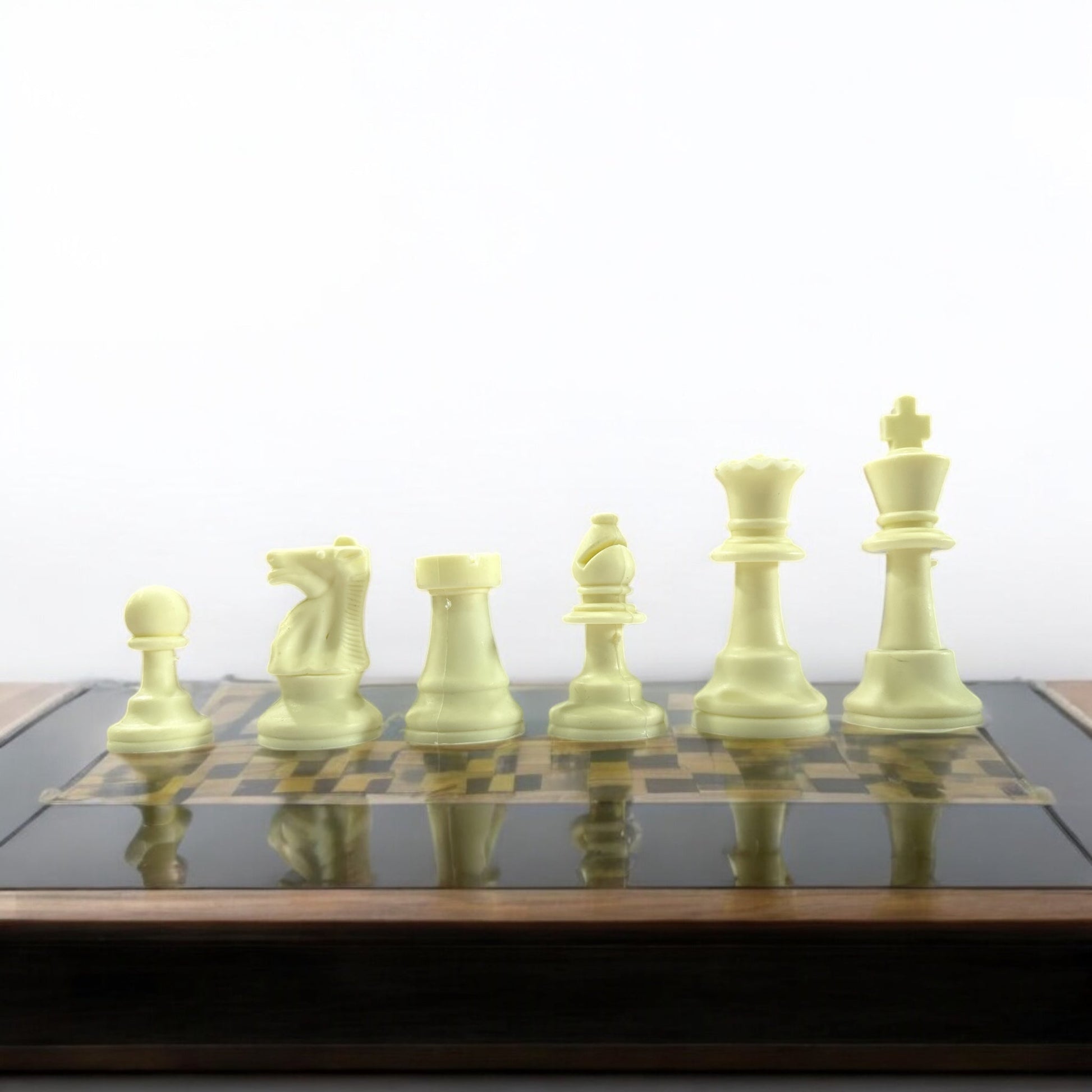 Fibre Chess Pieces Complete Set Ali Sports