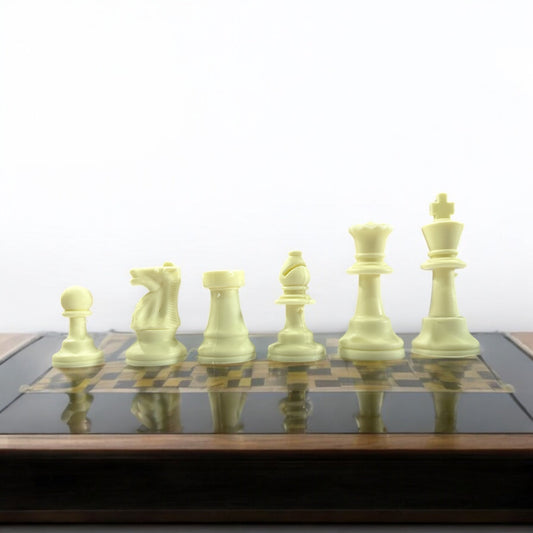 Fibre Chess Pieces Complete Set Ali Sports