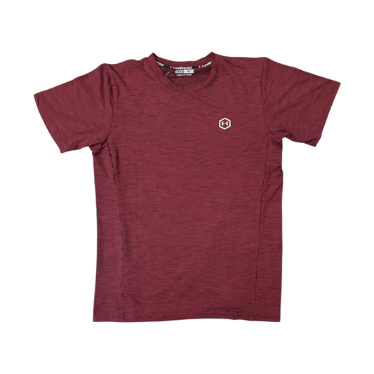 Under Armour Dry-Fit Stretchable T-Shirt (Burgundy) Under Armour
