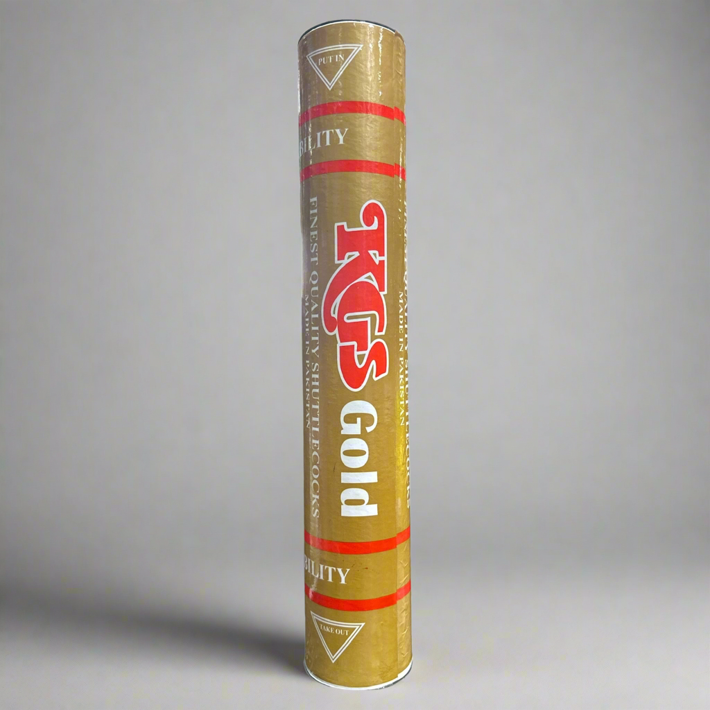 KGS Gold Badminton Shuttlecocks - 1 Dozen Ali Sports