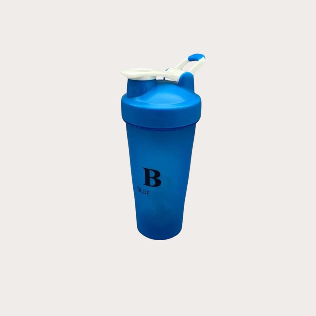 Blue Ocean Protein Shaker Water Bottle 600ml Blue Ocean