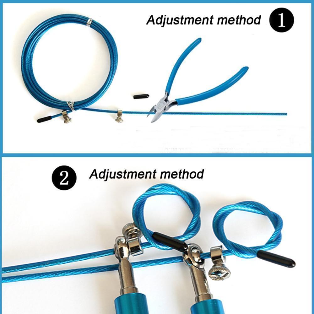 Speed Jump Rope Aluminum with Anti Slip Handles - Ali Sports