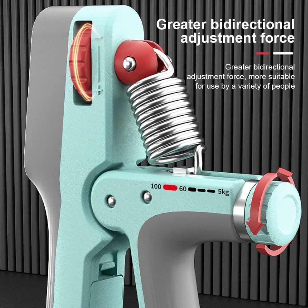 Heavy Duty 100kg Hand Gripper V4| Adjustable Grip Strength Trainer with Digital Display & Type-C Charging Ali Sports