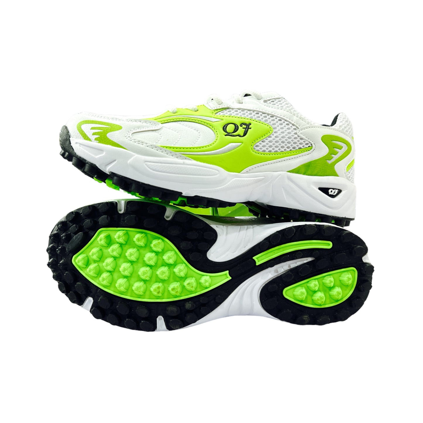 QJ Lime Cricket Shoes - Ali Sports