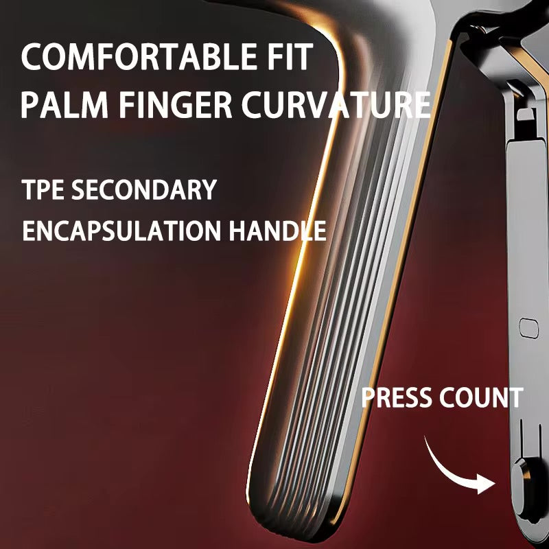 Heavy Duty 100kg Hand Gripper V4| Adjustable Grip Strength Trainer with Digital Display & Type-C Charging Ali Sports