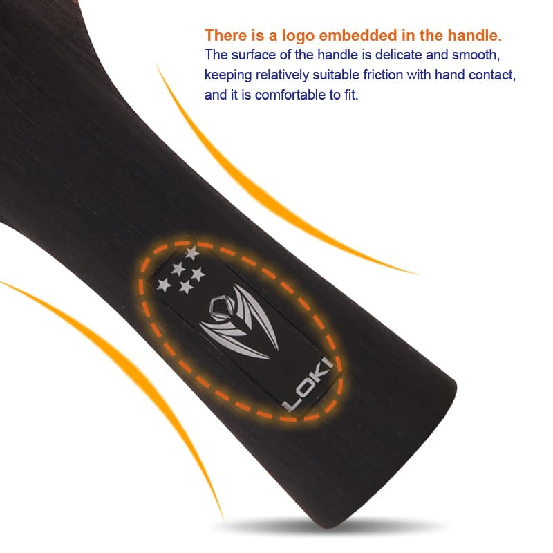 LOKI Kirin 5 Star Table Tennis Racket - Ali Sports