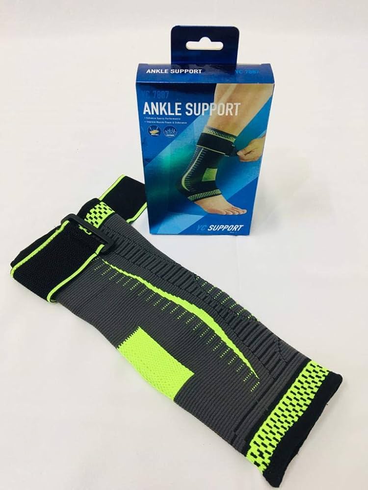 Ankle Support with Strap – Pain Relief, Sprain Protection & Compression Sleeve