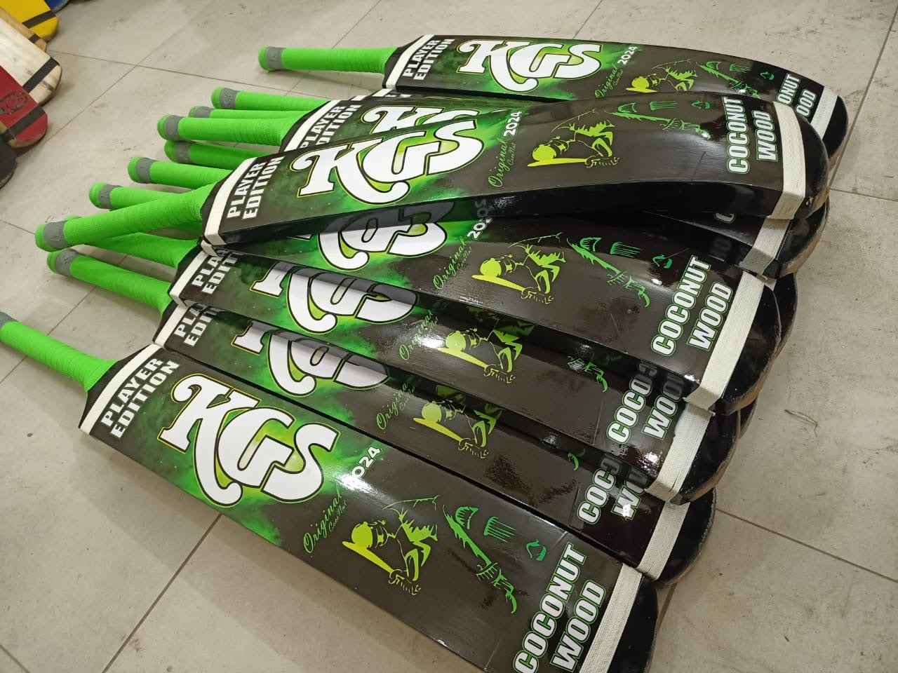 KGS Player Edition 2024 Coconut Wood Cricket Bat