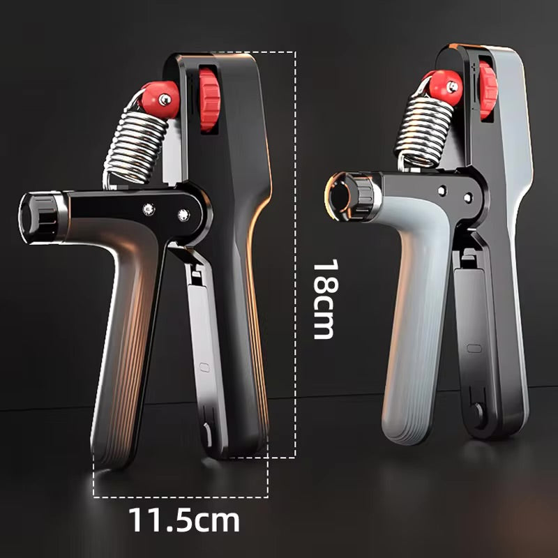 Heavy Duty 100kg Hand Gripper V4| Adjustable Grip Strength Trainer with Digital Display & Type-C Charging Ali Sports