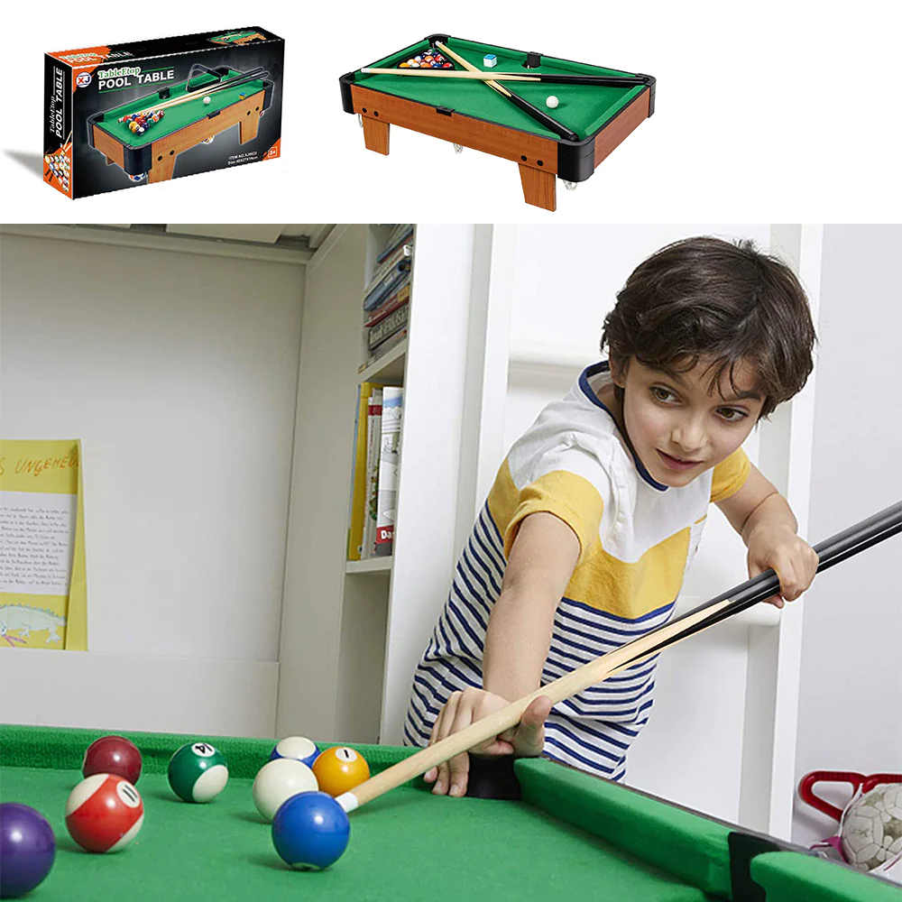 Table Top Pool Table Indoor Game - Ali Sports