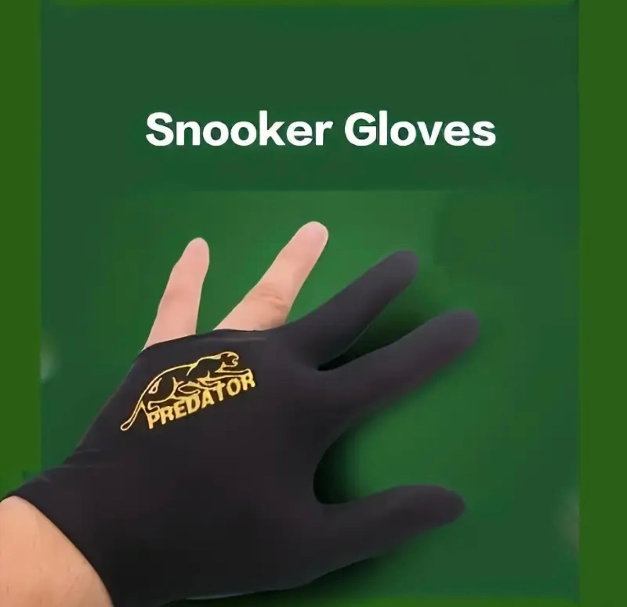 Predator 3 Finger Snooker Gloves Predator