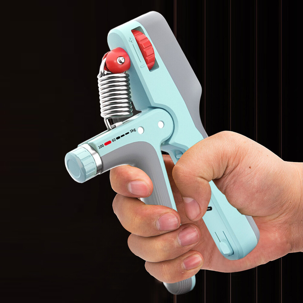 Heavy Duty 100kg Hand Gripper V4| Adjustable Grip Strength Trainer with Digital Display & Type-C Charging Ali Sports