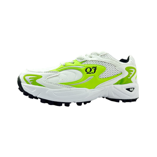 QJ Lime Cricket Shoes - Ali Sports