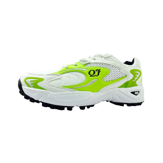 QJ Lime Cricket Shoes