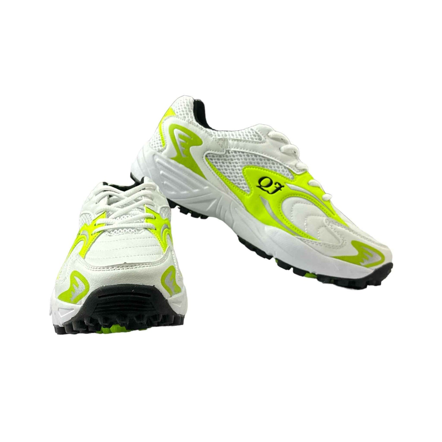 QJ Lime Cricket Shoes
