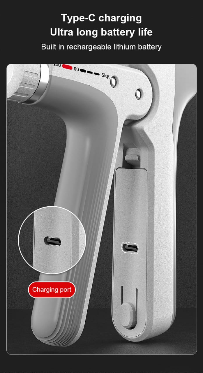 Heavy Duty 100kg Hand Gripper V4| Adjustable Grip Strength Trainer with Digital Display & Type-C Charging Ali Sports