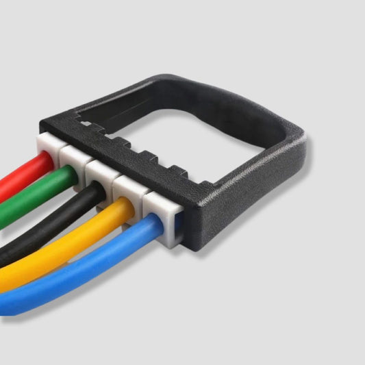 Chest Expander with Rubber Resistance Ropes - Ali Sports