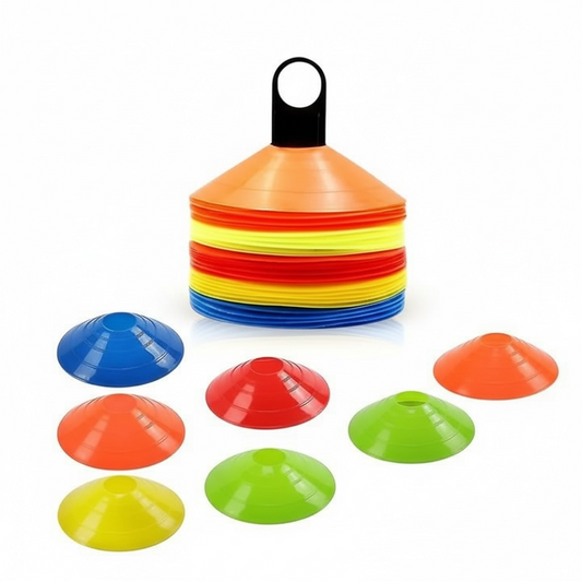 Agility Training Disc Marker Cones – Pack of 6