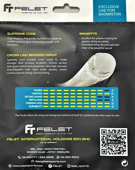 Felet Ultramax Turbo Nano 7 Badminton String