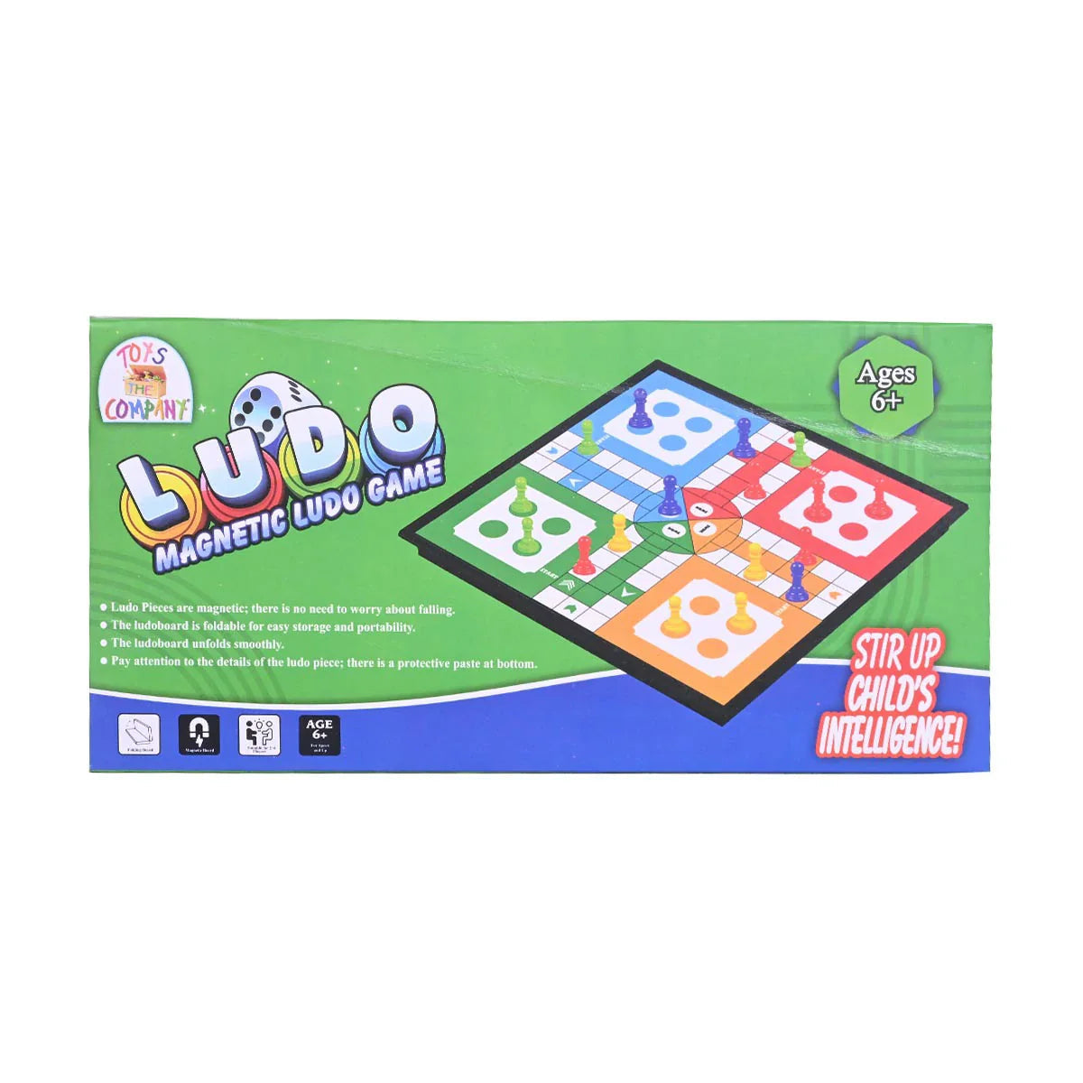 Magnetic Ludo Board Game Ali Sports