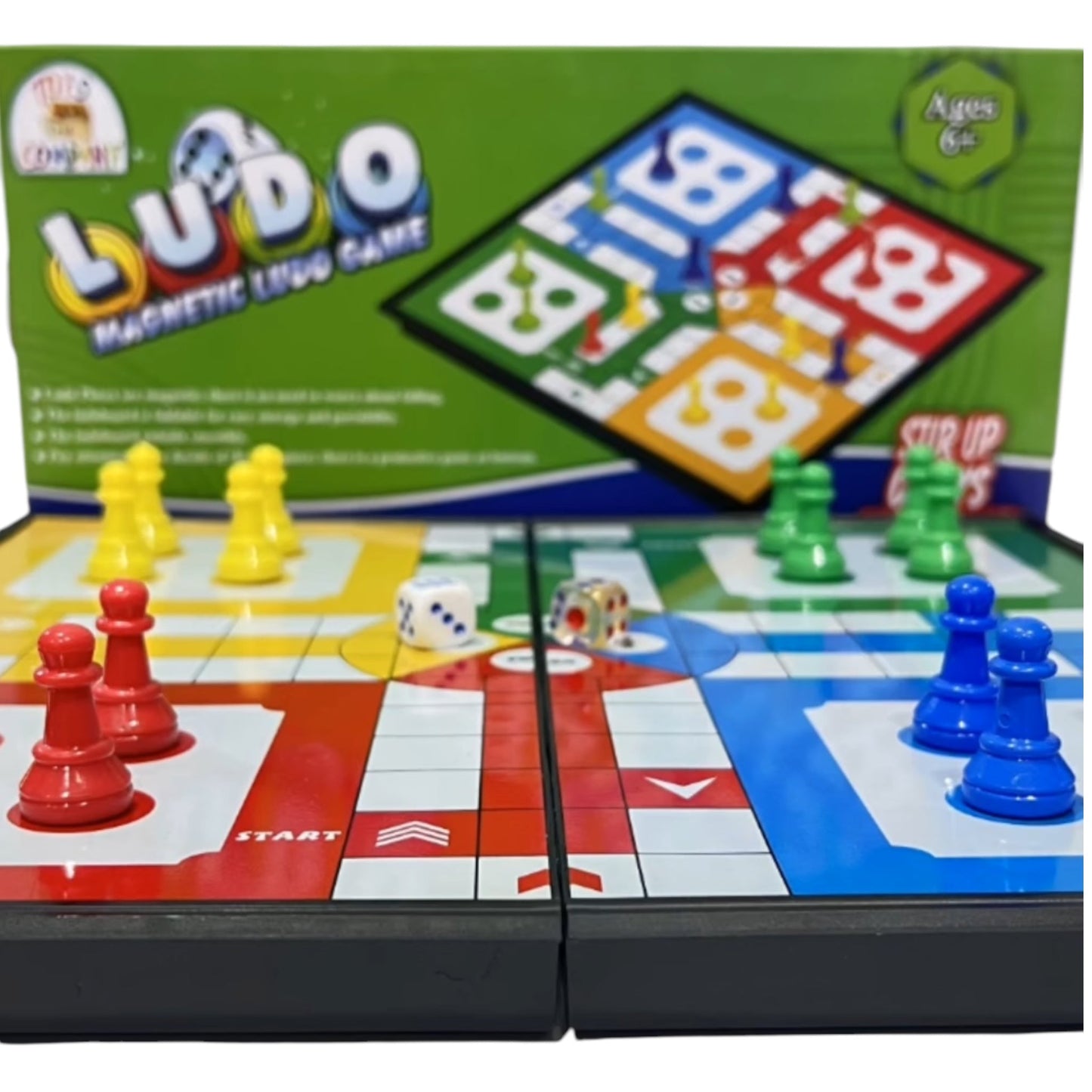 Magnetic Ludo Board Game Ali Sports