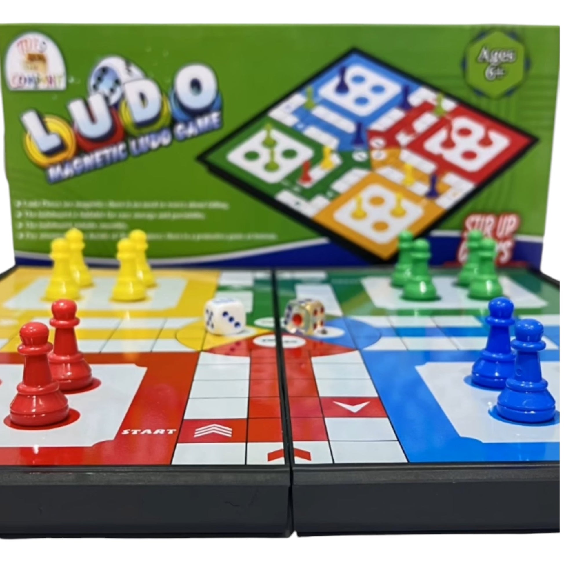 Magnetic Ludo Board Game Ali Sports