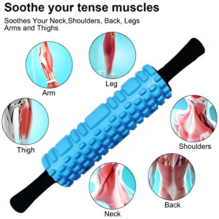 Jumbo Massage Roller with Handles Ali Sports