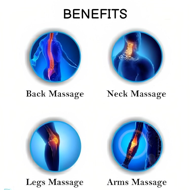 Jumbo Massage Roller with Handles Ali Sports