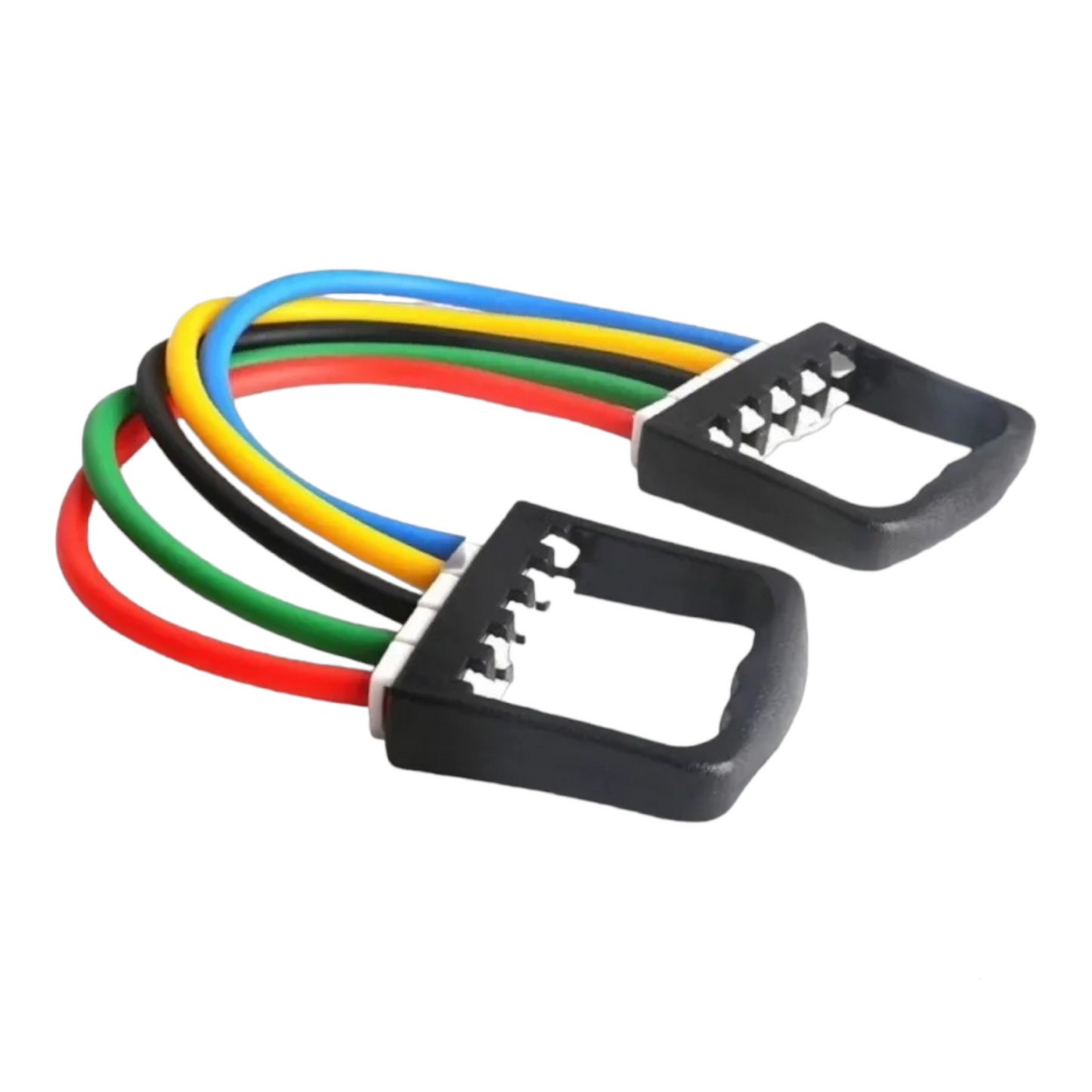 Chest Expander with Rubber Resistance Ropes - Ali Sports