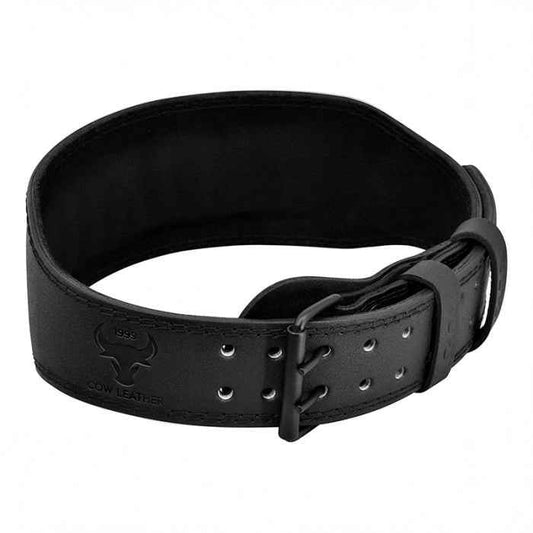 4 Inch Adjustable Leather Weight Lifting Gym Belt