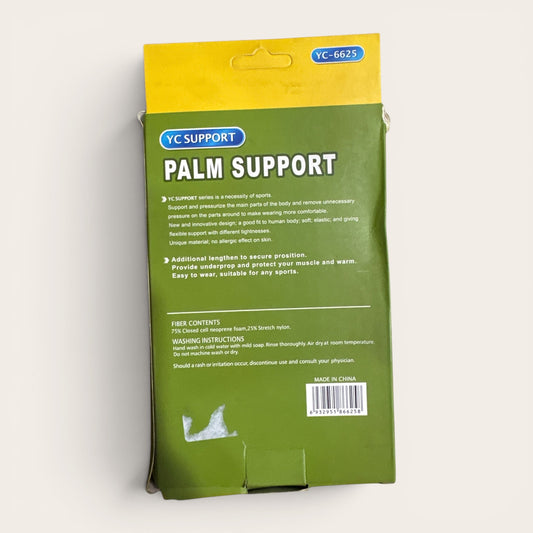 YC-6625 Palm & Wrist Support with Metal Plate Stabilizer YC