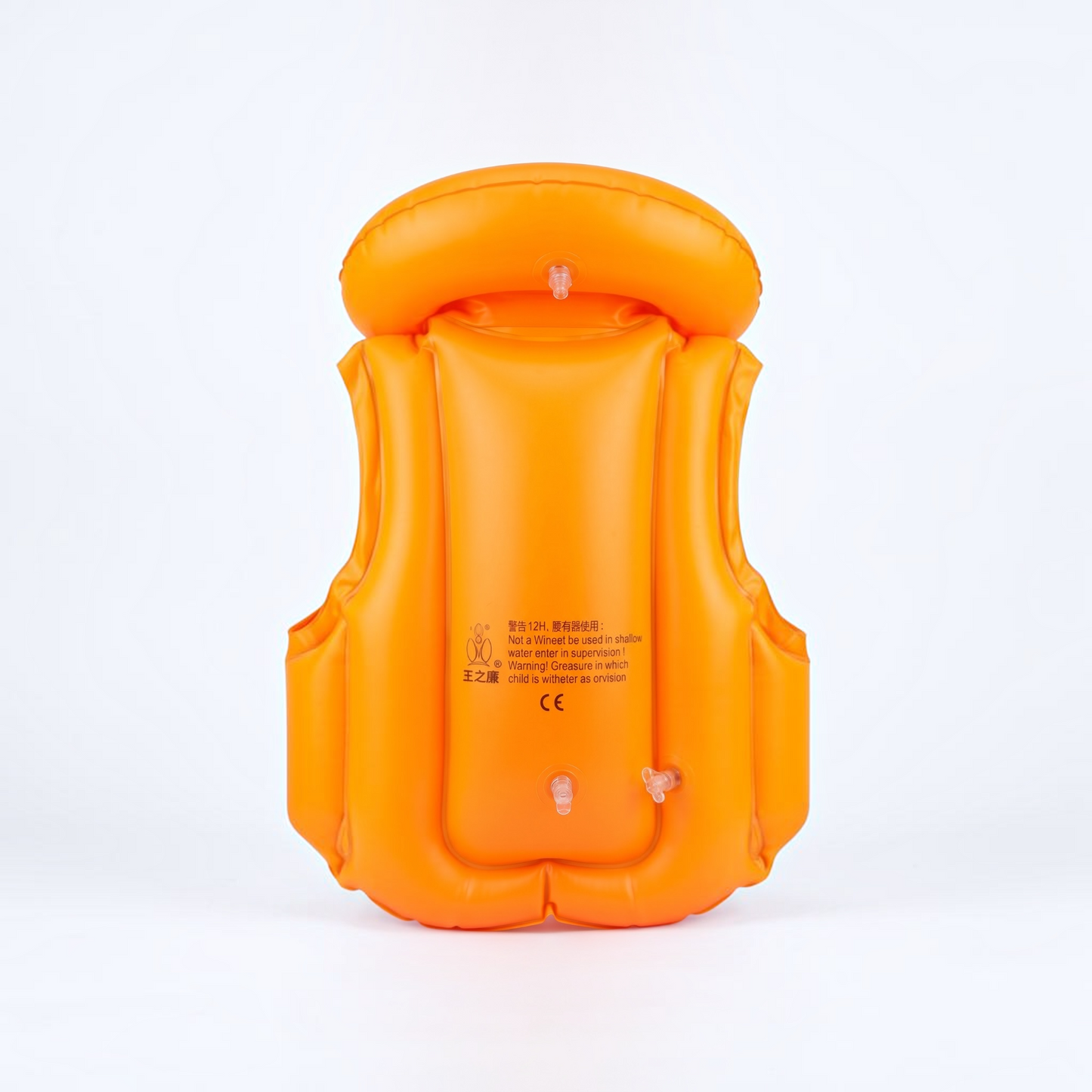 Kids Inflatable Swimming Life Jacket Vest with Adjustable Buckle