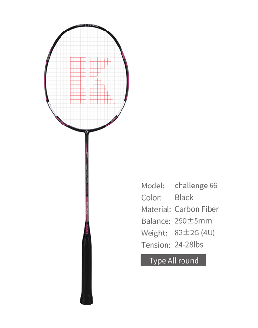 Kumpoo Power Control Challenge 66 Badminton Racket