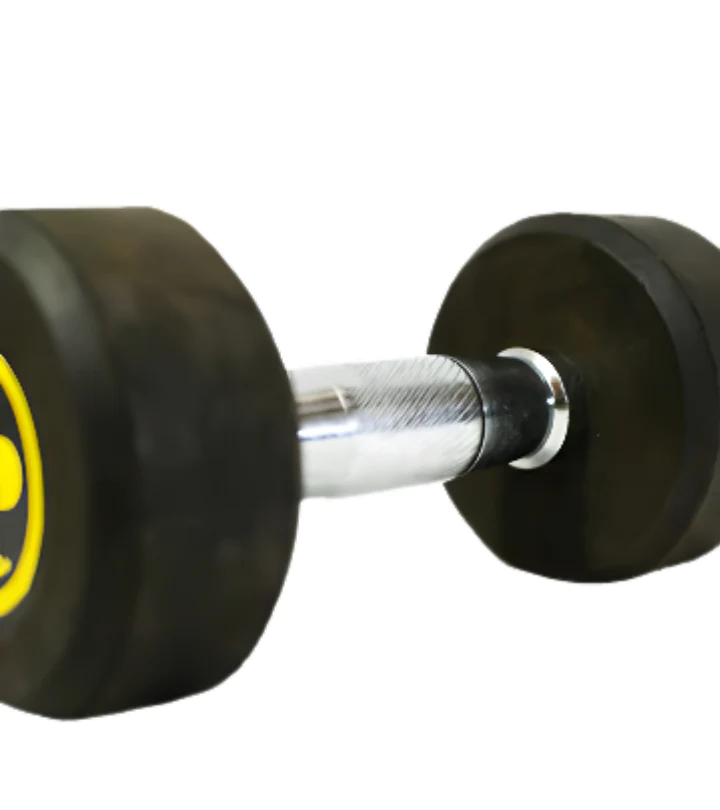 Lifetime Fitness Rubber Dumbbells - Ali Sports