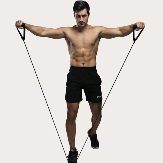 Heavy-Duty Resistance Band with Foam Handles – Home & Gym Use Ali Sports