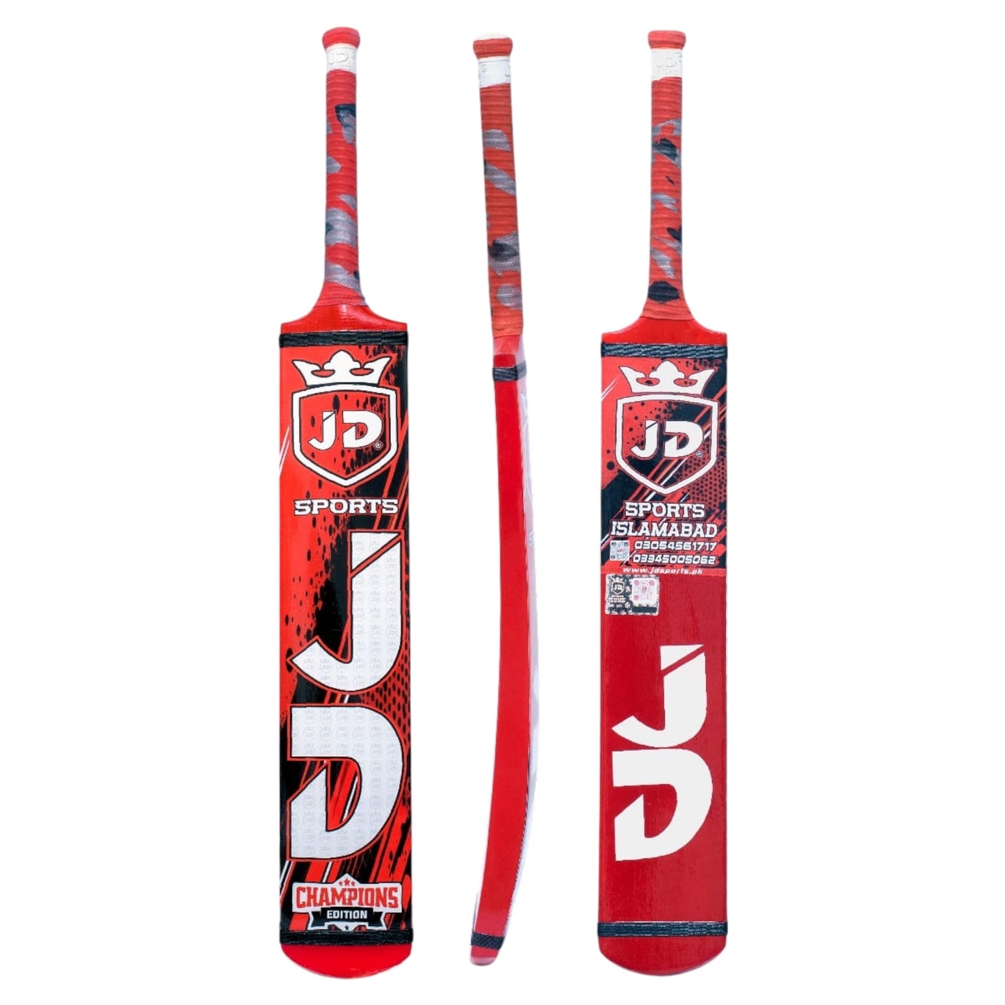 JD Champions Edition Cricket Bat JD