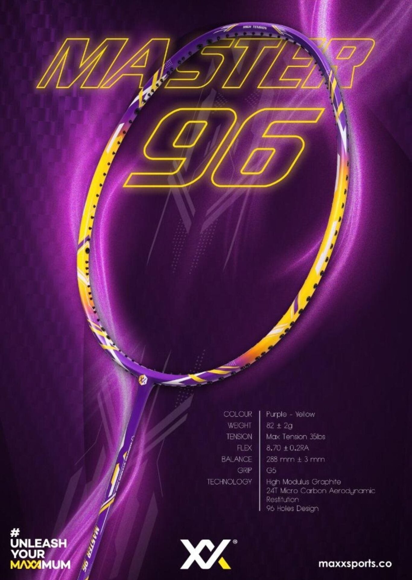 MAXX Master 96 Badminton Racket MAXX
