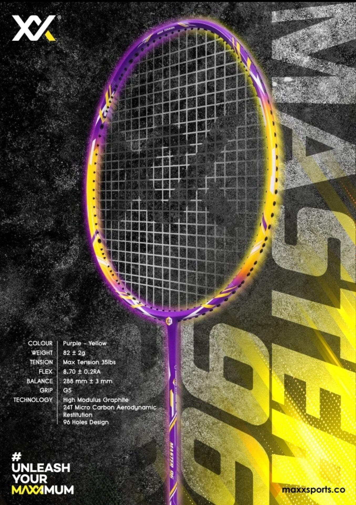 MAXX Master 96 Badminton Racket MAXX