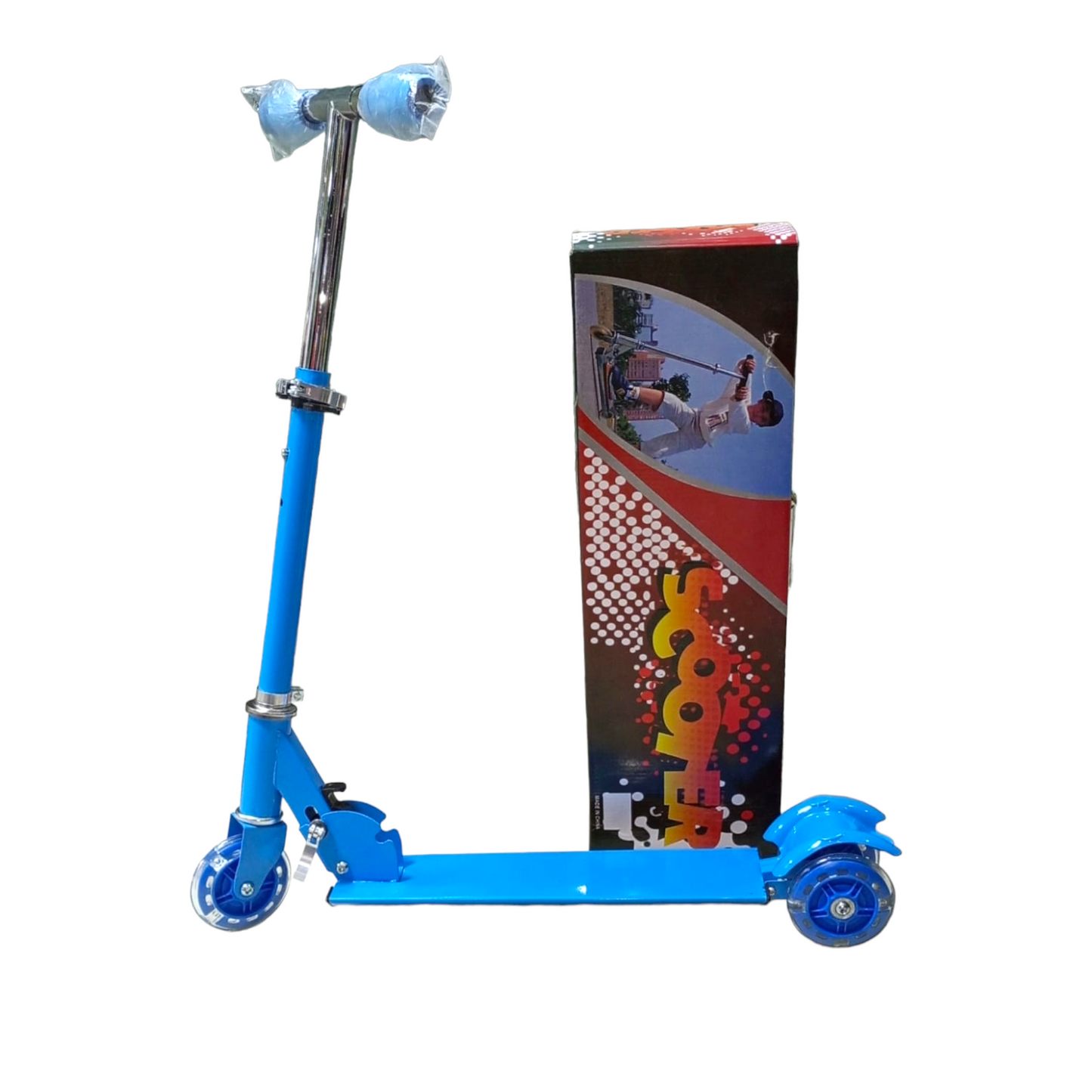 Scooty for Kids - 3 Wheels Foldable and Adjustable - Ali Sports