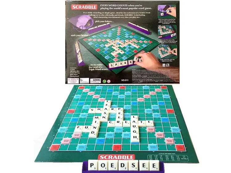 Scrabble - Crossword Board Game - Ali Sports