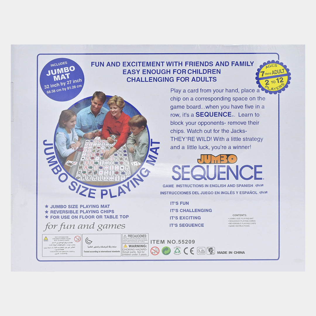 Sequence Board Game Ali Sports