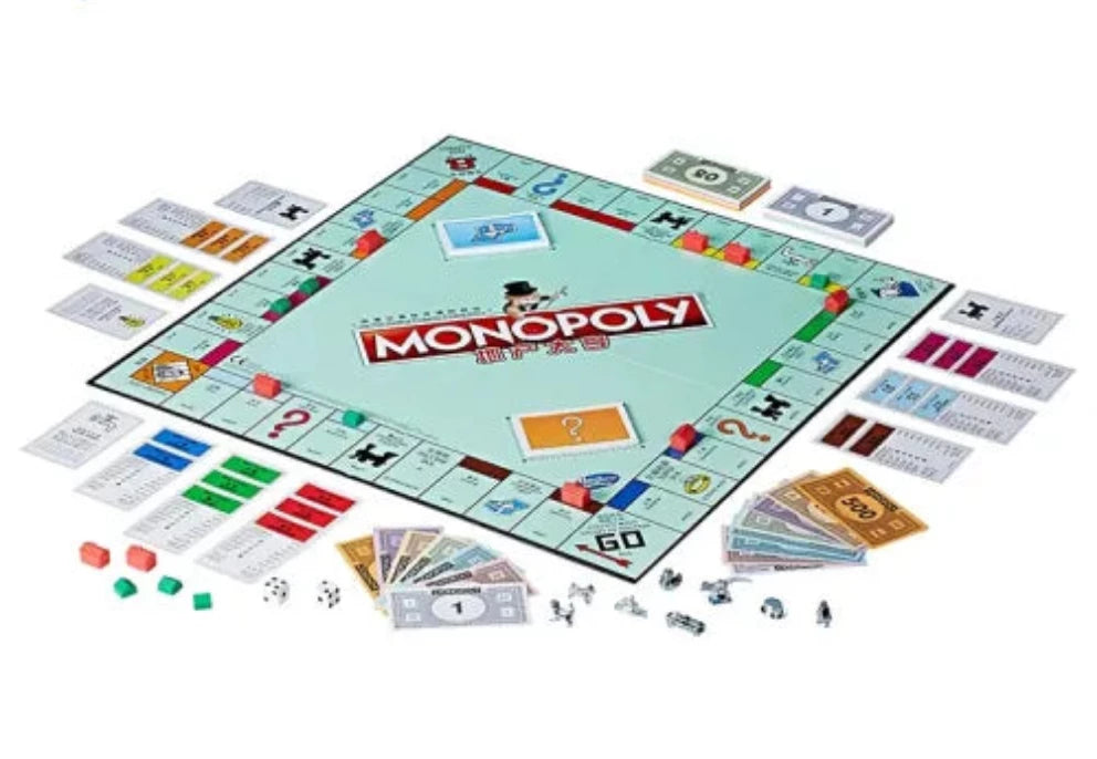 Monopoly+Ludo 2 in 1 Board Game - Ali Sports